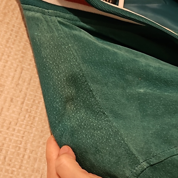 Vintage Dolphins Bomber Jacket 2XLARGE 90s Miami NFL Football Orange & Teal - Picture 13 of 14